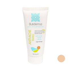 کرم ضد جوش رنگی بژ روشن بیوتی درما spf15